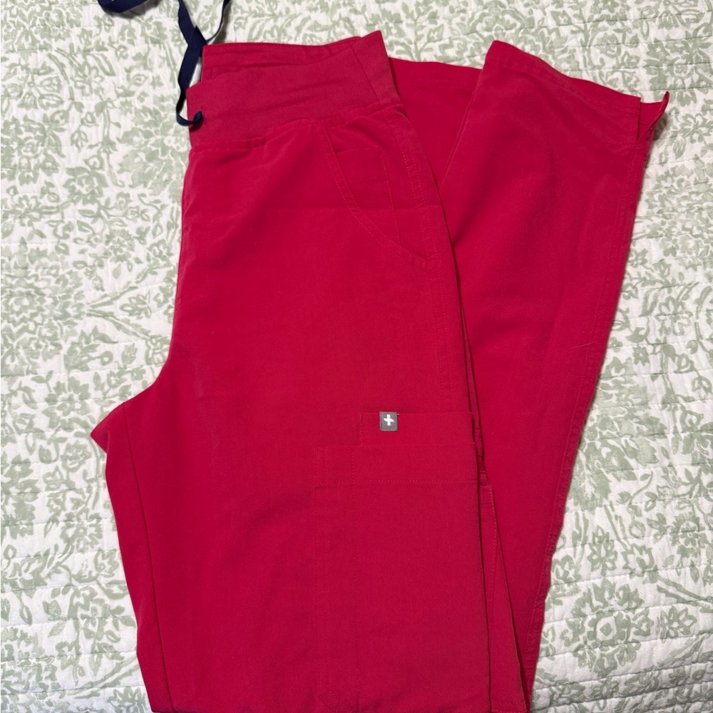 FIGS ultra rose yola scrub pants size x-small TALL